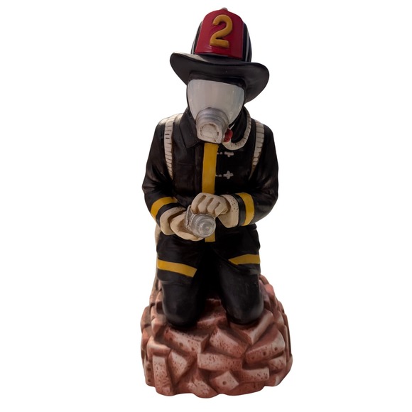 Old Commonwealth Other - Old Commonwealth Firefighter Porcelain Decanter Van Winkle Bourbon 750ml 9 inch